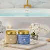 Cobalt Ocean and Sandstone Luxe Mineral Bath Salts 8 oz