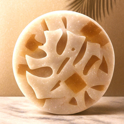 EthoSun Golden Aura Zinc Beauty Bar for Face with Goat Milk