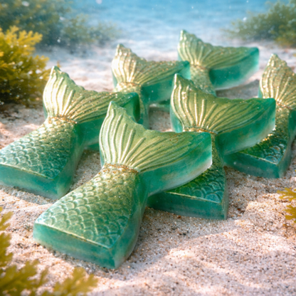 EthoSun Zinc and Glycerin reef-safe beauty bar with ocean life design for gentle, mineral-based skincare
