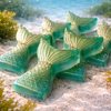 EthoSun Zinc and Glycerin Beauty Bars - Ocean Sea Life