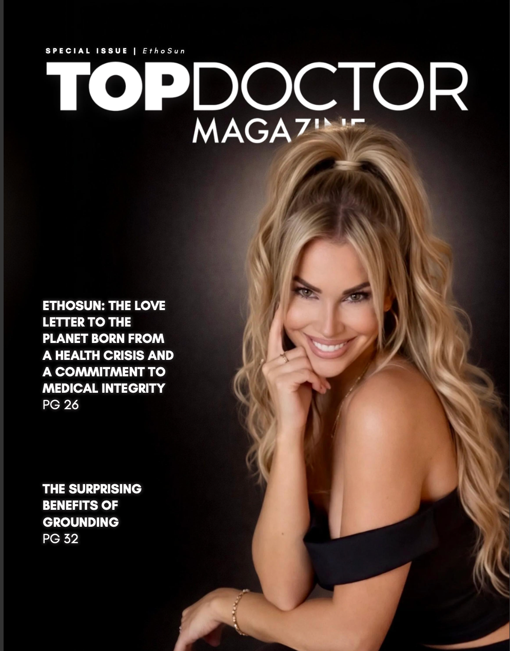 Cover of Top Doctor magazine 